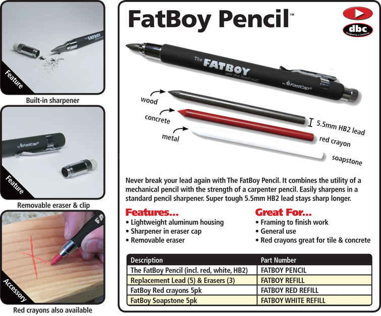 FatBoy Pencil Refill