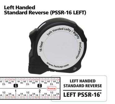 Left Handed ProCarpenter Tape Measure