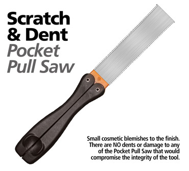 Scratch & Dent Pocket Pull Saw