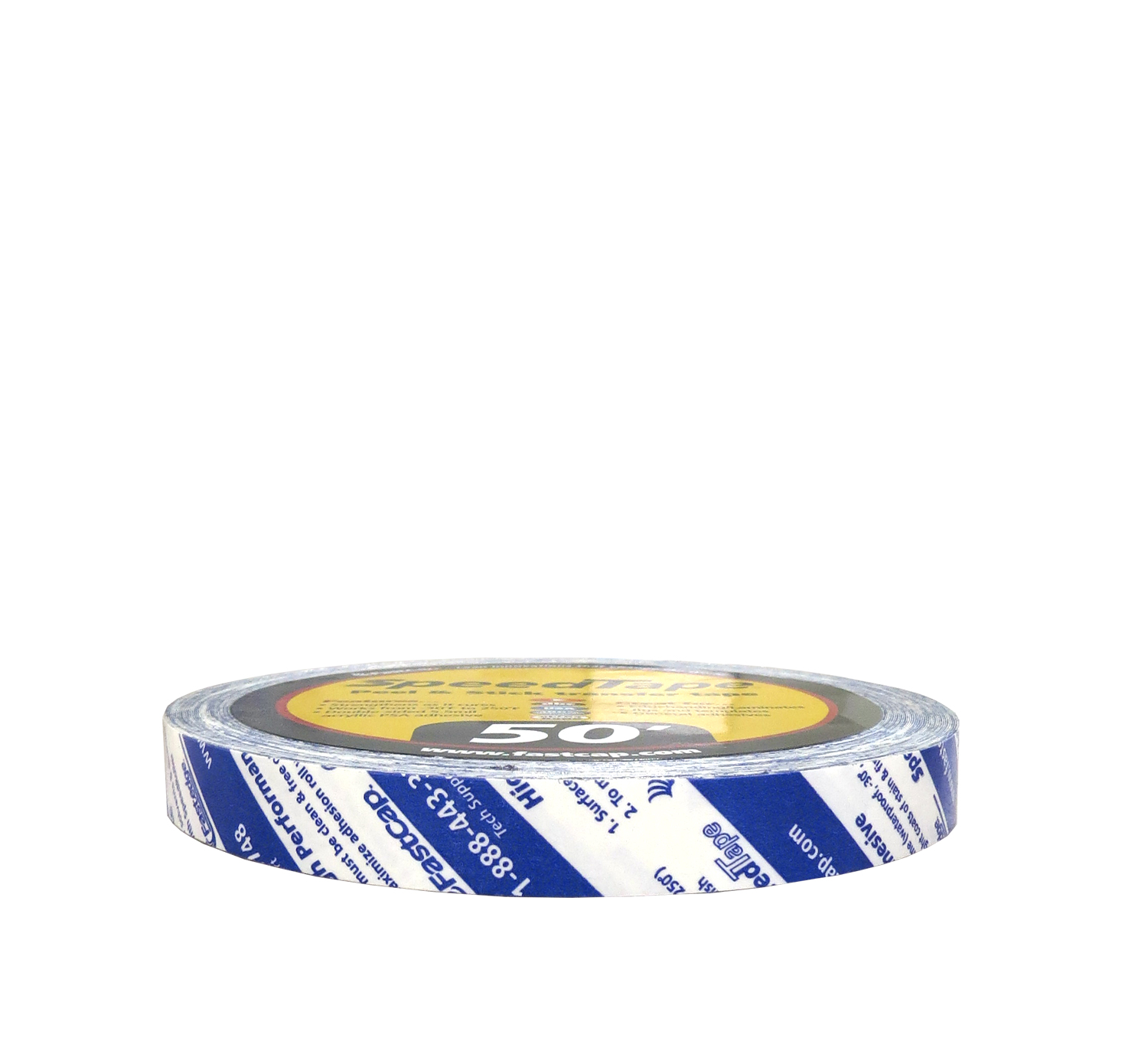 5 Pack Fastcap Double Sided Strong Adhesive Tape Speedtape 1" x 50' LONG 
