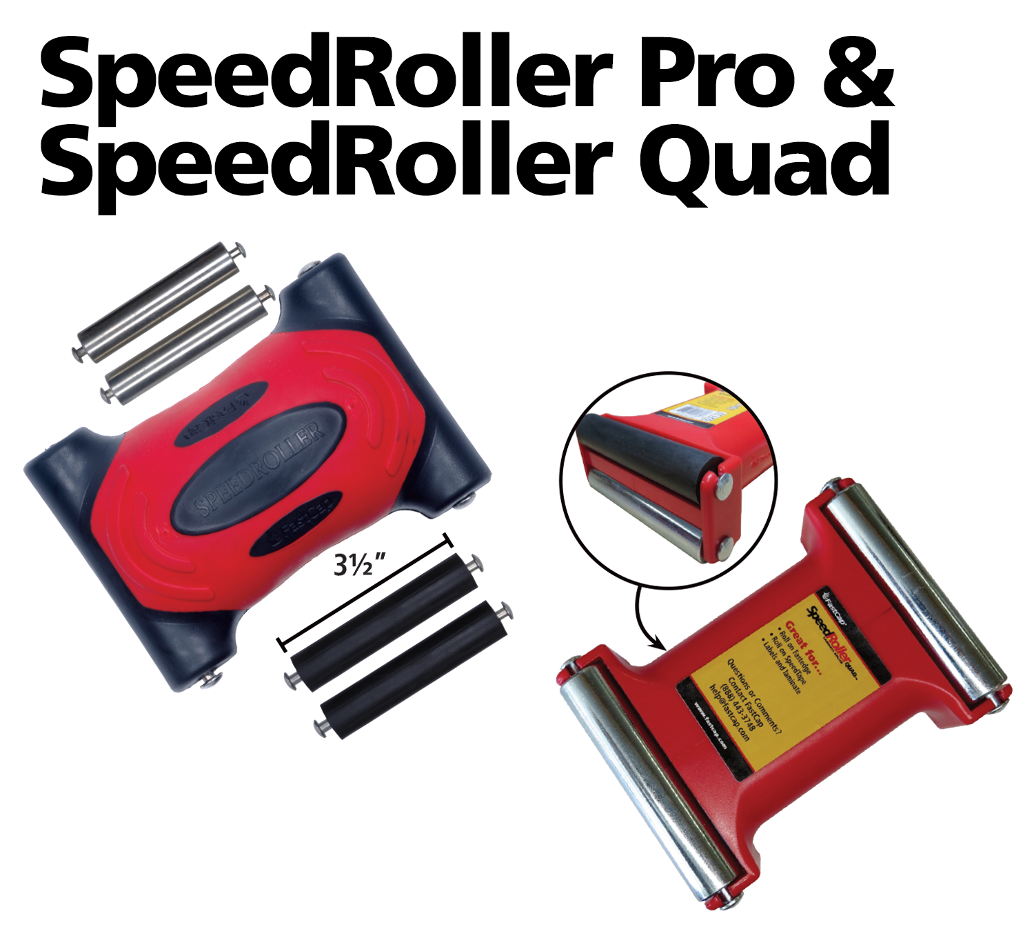 FastCap Speed Roller Quad ~ Laminate Roller