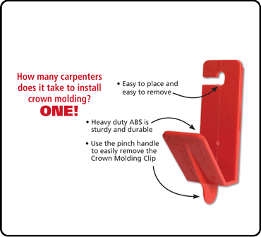 Crown Molding Clip