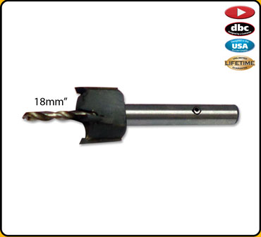 18mm FlushMount Carbide Cutter - FastCap
