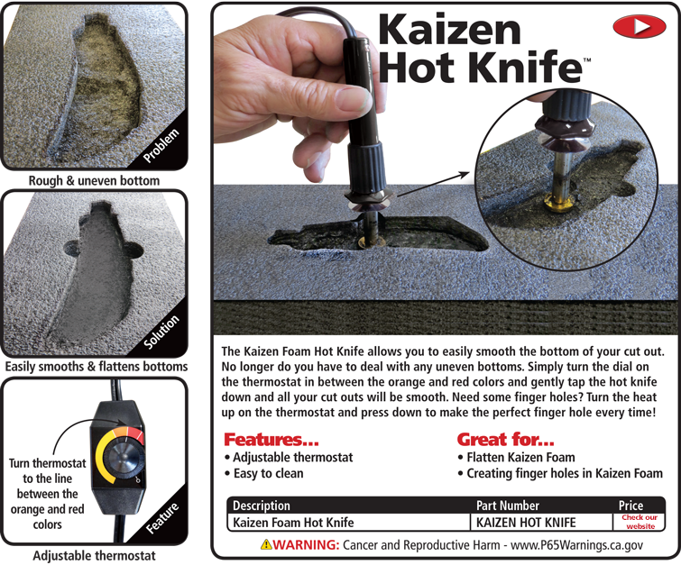 Kaizen Hot Knife