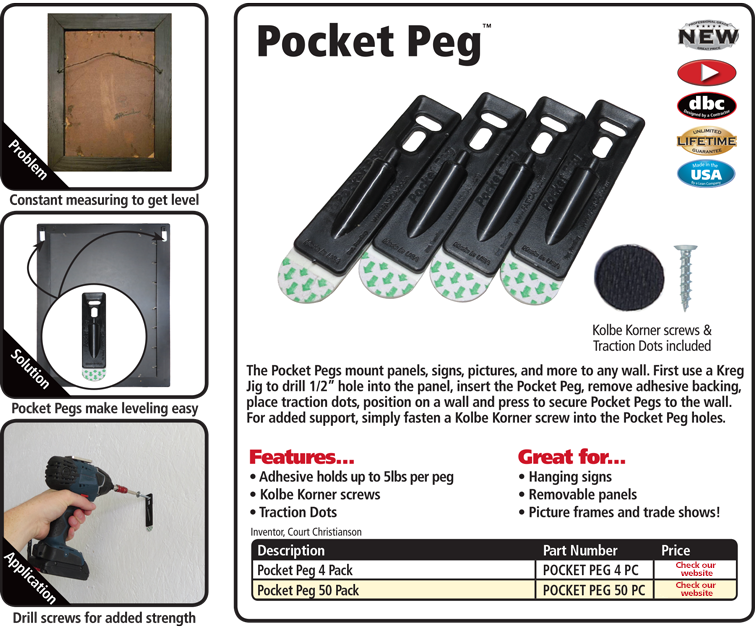 Pocket Peg