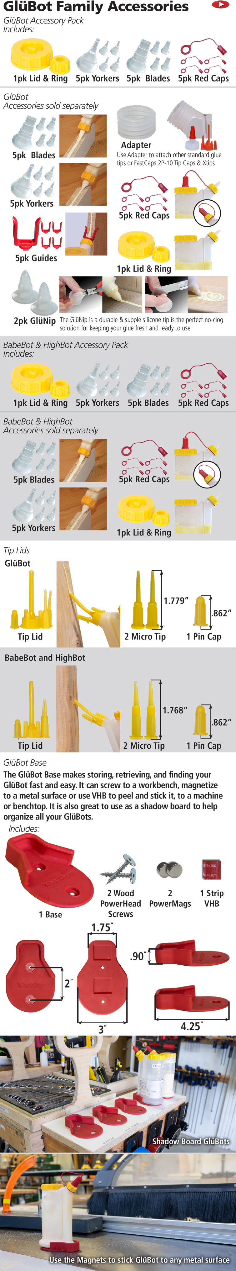 FastCap GluBot Canada - Dripless Wood Glue Dispenser System – KCI Tools