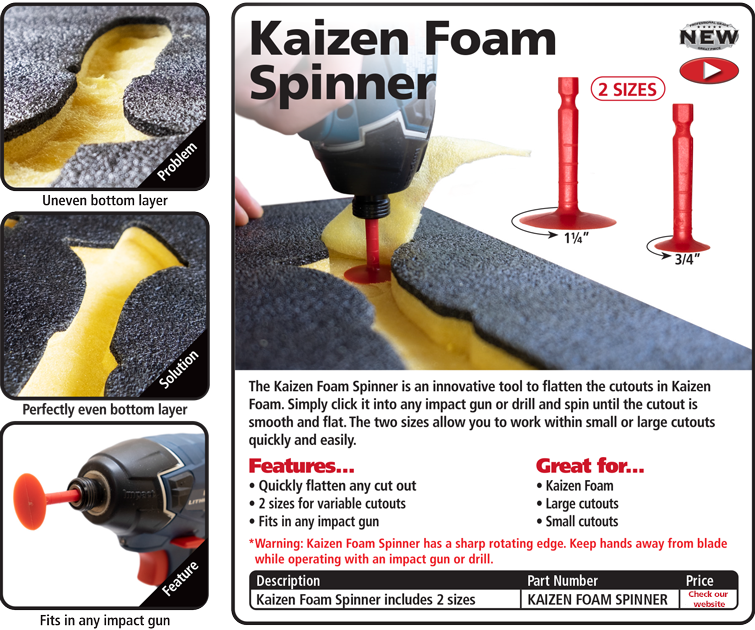 KAIZEN FOAM DE FASTCAP 