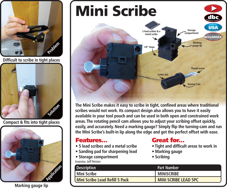 All Metal Mini Scribe