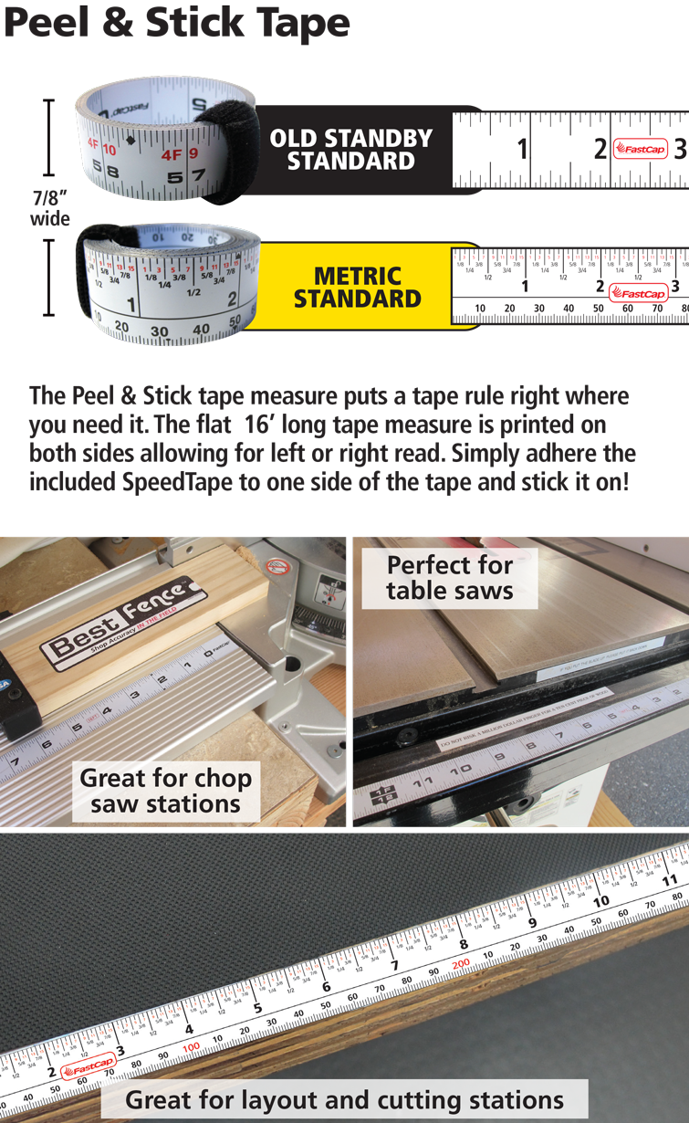 ProCarpenter Easy Half Tape Measure - FastCap