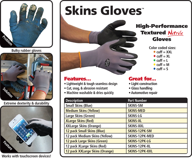 Gloves description outlet