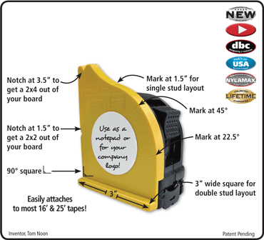 Square N Tape FastCap