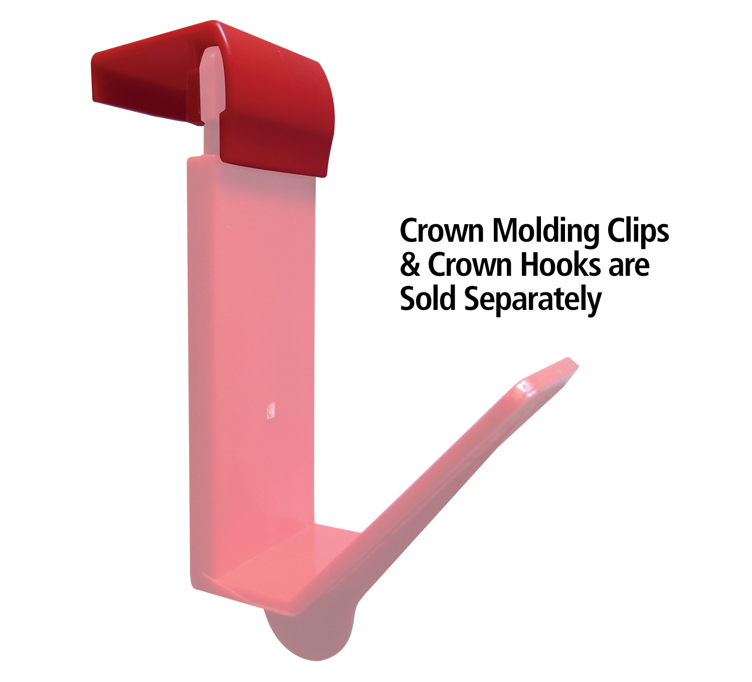 Fastcap CROWNMOLDCLIP corona instalación de moldeo clips de alta resistencia ABS 24-Pack 