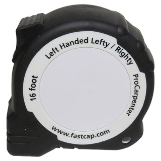 Left Handed ProCarpenter Tape Measure