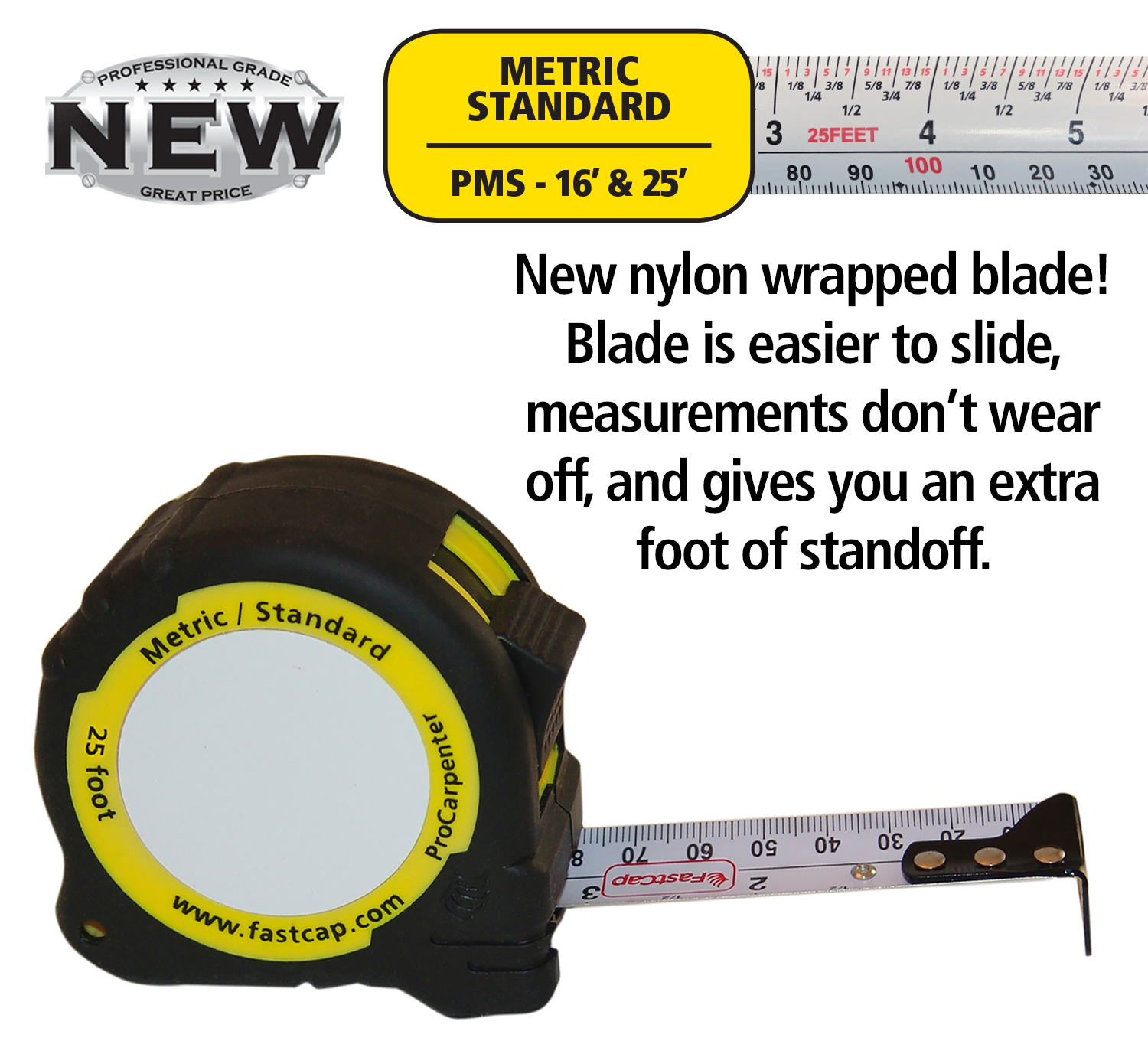 ProCarpenter Tape Measure FastCap