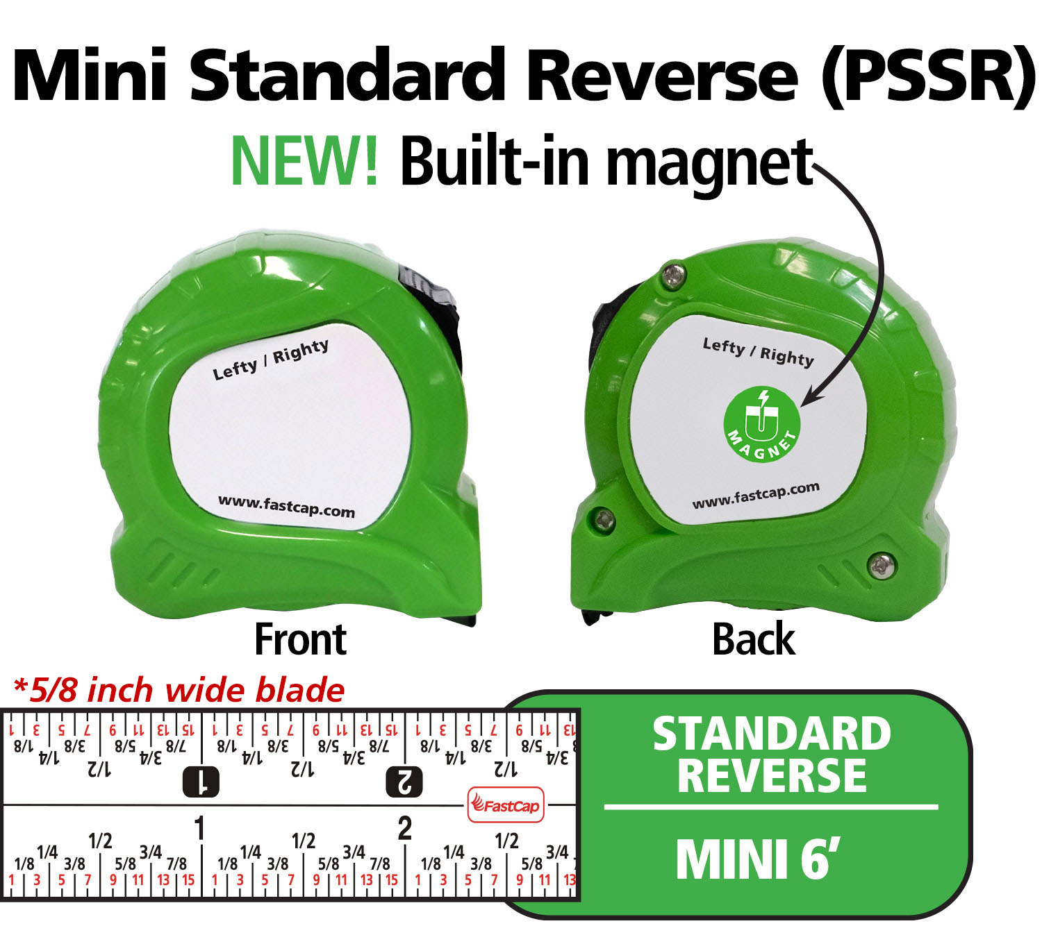 Fastcap 16’ ProCarpenter Tape Measures 4-piece Set