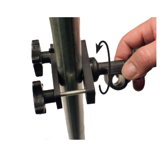 Saw Hood Tile Clamp