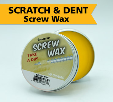Scratch and Dent Screw Wax